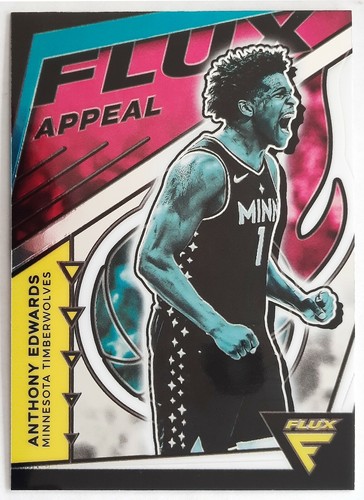 Anthony Edwards 2021 Panini Flux Appeal #29- Minnesota Timberwolves - Picture 1 of 2