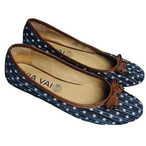 Sabots Noirs Via Spiga En Cuir Avec Découpe Florale - Taille 10 US - Hauteur Talon
