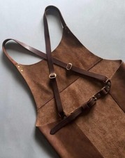 leather apron for men / Chief Apron / Customized/ Apron For Women