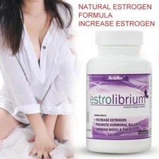 Bcuelov Estrolibrium Estrogen Supplement for Women 30/60/120 Capsules
