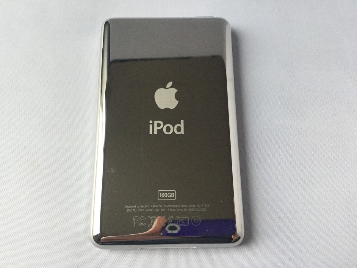 Apple Ipod Classic 7th Generation (w/Click-wheel) Black/Silver NEW