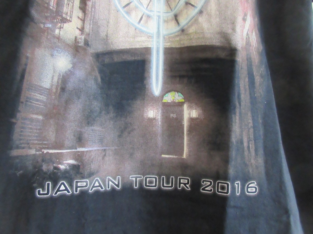 TOTO MMXVI 2016 Japan Tour Black T-Shirt Steve Lukather Paich