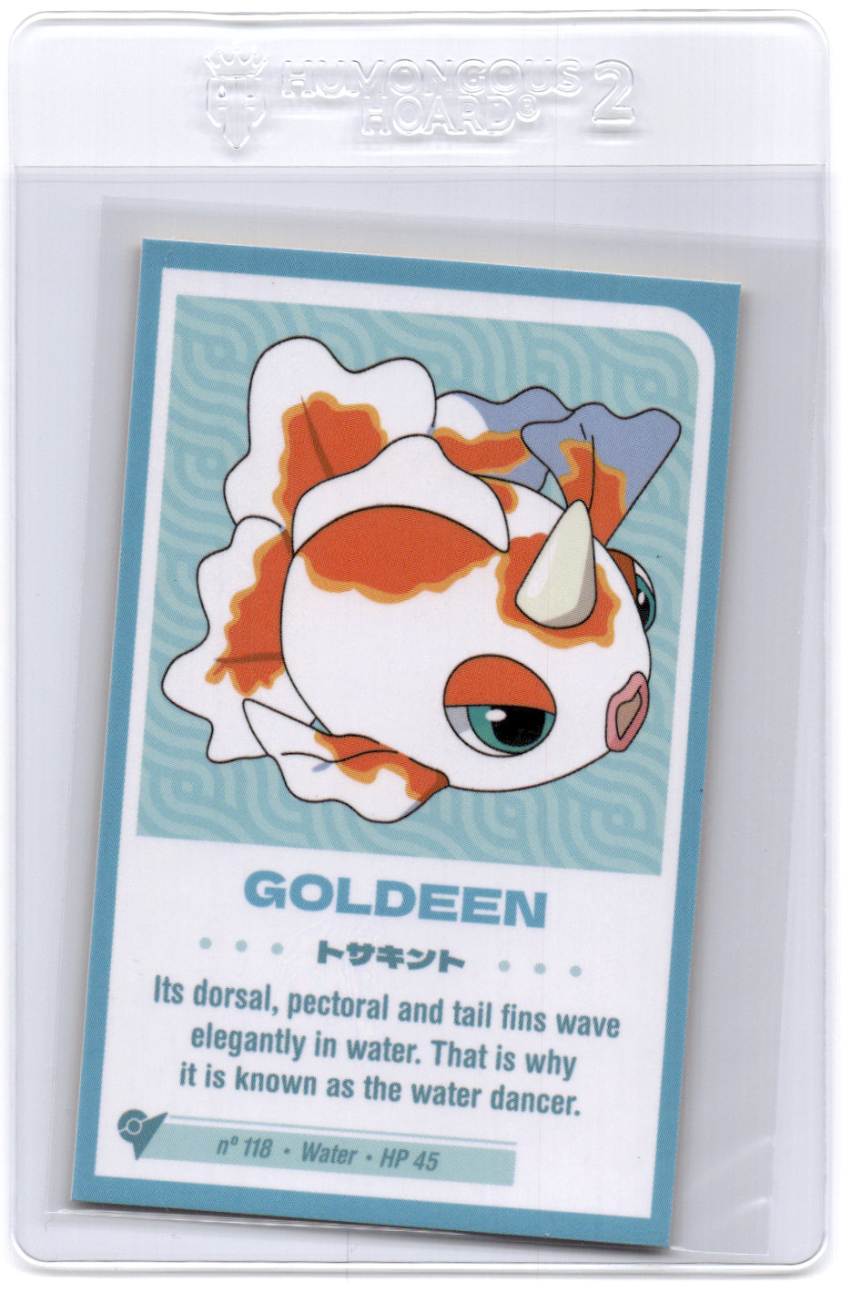 Pokemon Card Holo Goldeen