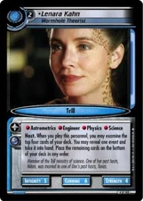 Star Trek CCG 2E Necessary Evil Lenara Kahn, Wormhole Theorist 4U143