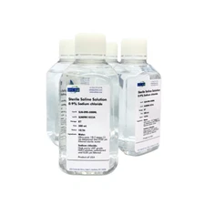 0.9% Normal Saline Solution - Sterile - Four Pack: 4x500mL (2000mL Total)