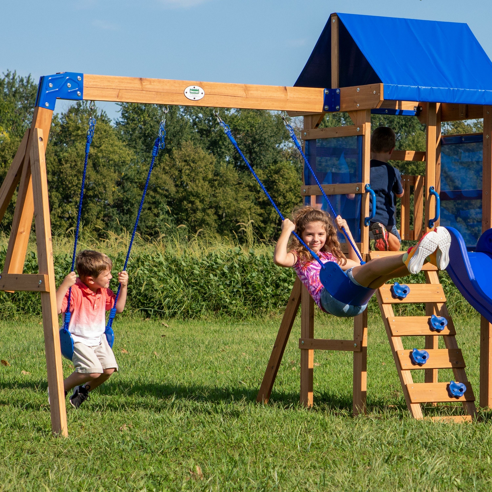 summerstone cedar summit playset