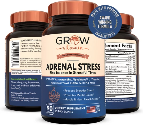 Integrative Therapeutics Cortisol Manager by Grow Vitamin, 90 Days Supply