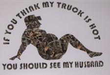 If you think Truck HOT You should see Husband BBM Decal Truck 4x4 Sticker Decals