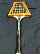 Vintage Sportcraft Match Point Tennis Racket - With Wooden Protector