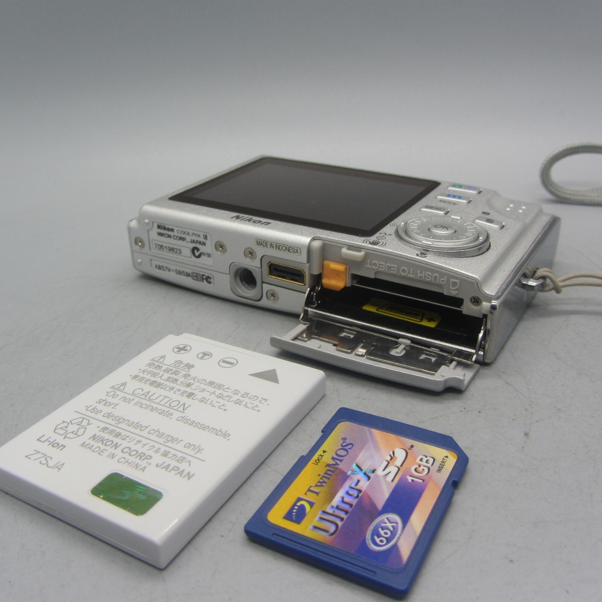 Nikon Digital Camera Coolpix S8 7.1MP Silver Tested | eBay UK