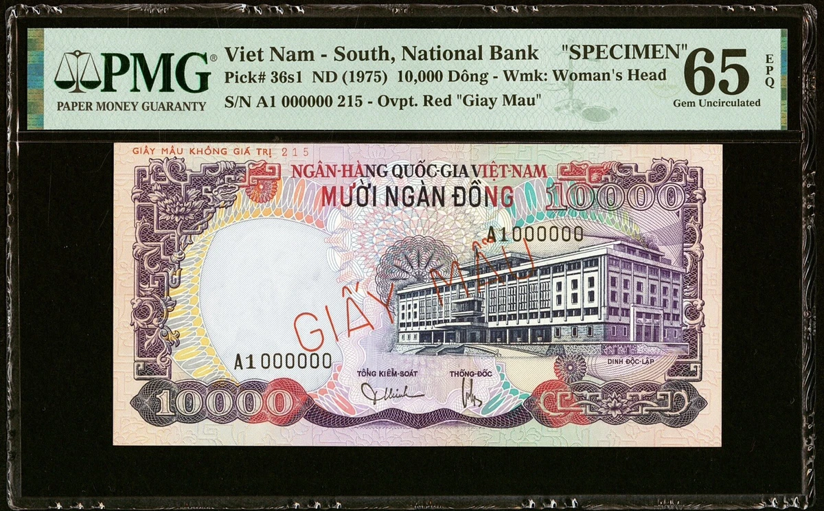 Vietnamese Paper Money Specimens for sale | eBay