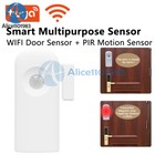 Tuya Smart Multipurpose WiFi Door Sensor PIR Motion Sensor 2-in-1 function
