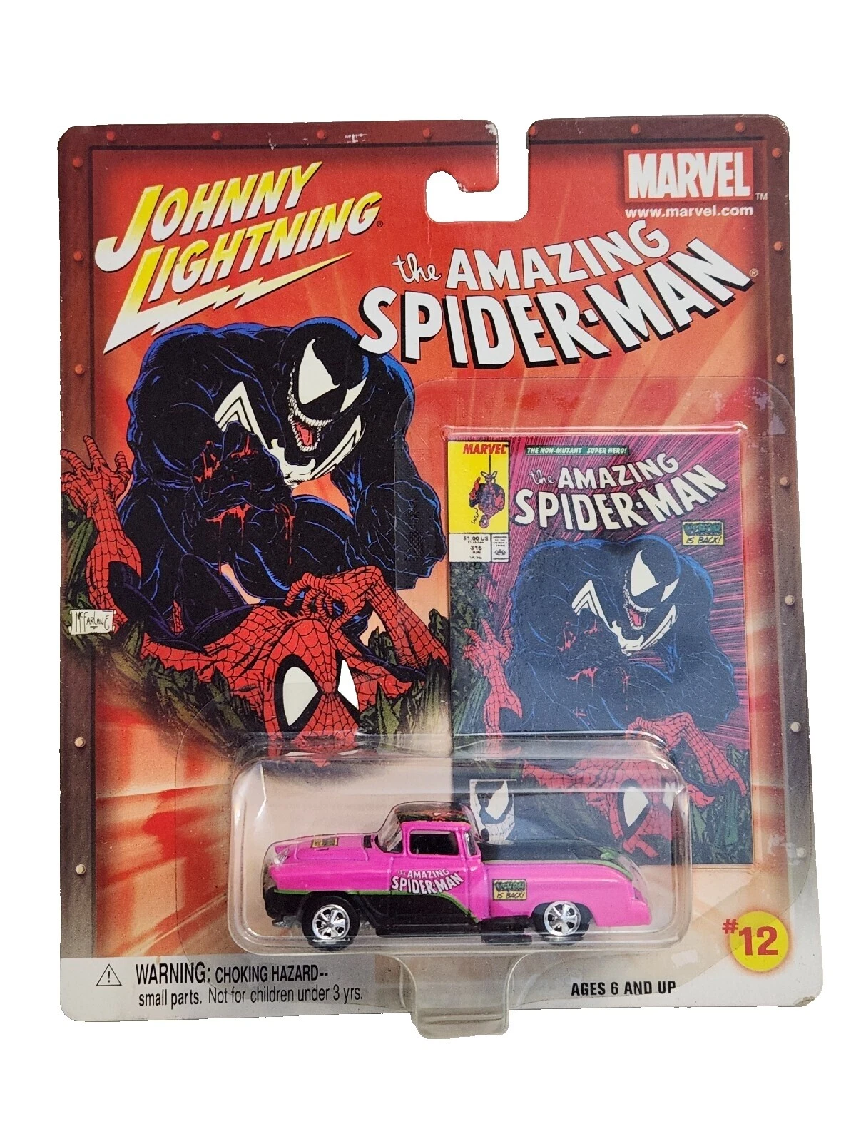 Vehículos diecast y de juguete Chevrolet Spider-Man Car