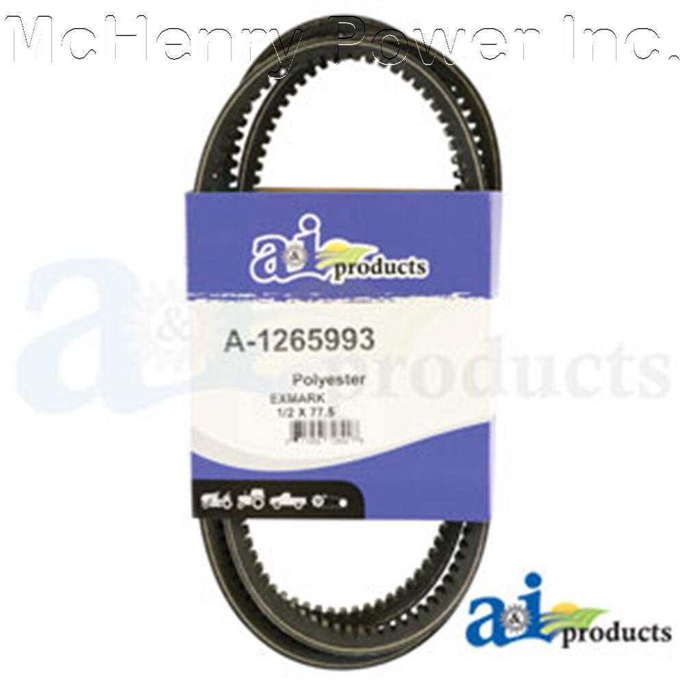 Exmark Pump Drive Belt Replacement | Fits Model 1265993  