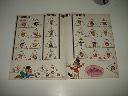 F5 (451) Jeu de bricolage " Le Trioker " - Supplément du Spirou N° 1661
