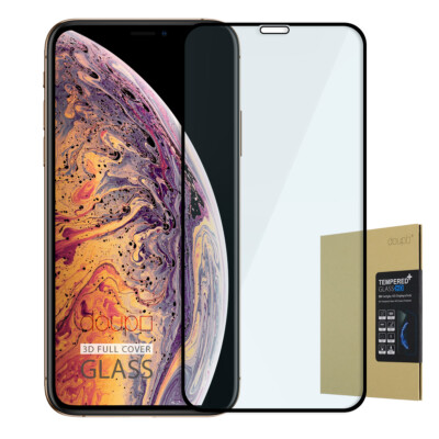 9H Hartglas iPhone 11 Pro Max 6,5 HD 3D Display Schutzfolie FullCover Temperglas