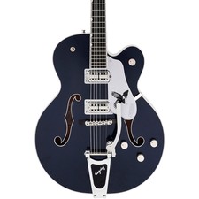 Gretsch G6136t-rr Rich Robinson Signature Falcon With Bigsby Raven's Breast Blue