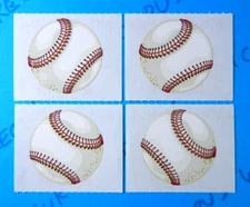 Baseballs Mrs. Grossmans Mod Mini Lot Of 4