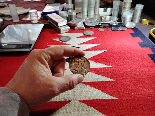 1989 1 Oz Silver American Eagle - .999 Patinaed Uncirculated