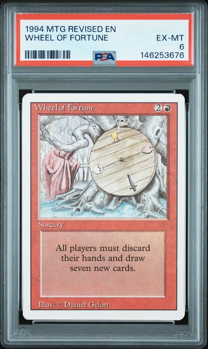 Wheel Of Fortune In Individual Magic: The Gathering Cards for sale