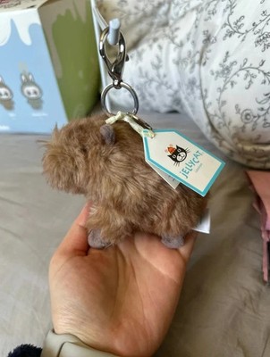 Clyde Capybara Bag Charm - Jellycat Plush Keychain - Soft Toy Gift - NWT Cute