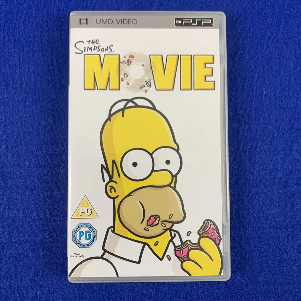 UMD video The SIMPSONS MOVIE Playstation Portable PSP REGION 2 PAL - Image 2 of 4
