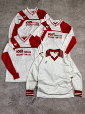 Rare x3 erima jersey vintage soccer white 80s long sleeve