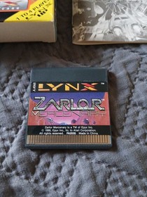 Atari Lynx Zarlor Mercenary  CIB complete 