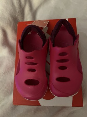 NIKE SUNRAY PROTECT 3 (TD) '' HOT PINK ''  SIZE 9C NEW IN BOX