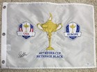 Scottie Scheffler Signed Autograph 2025 Ryder Cup Team USA Bethpage Flag PSA/DNA