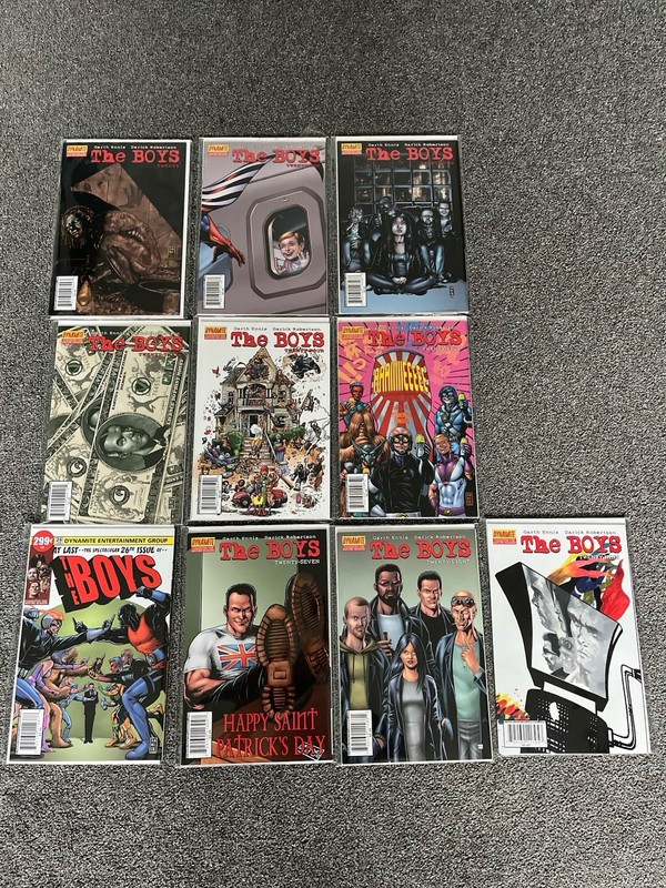 The Boys Dynamite Comic Book Lot Issues #20-#29 #31-#39 Garth Ennis joblot