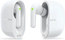 TimeKettle M3 White Bluetooth 3 In 1 Language Translator Earbuds With Manual