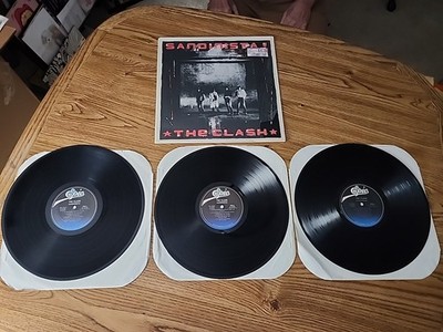 The Clash 'Sandinista!'' 1980 3 LP in shrink ex condition USA