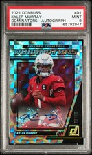 2021 Donruss Dominators Autographs #D1 Kyler Murray 39/49 PSA 9
