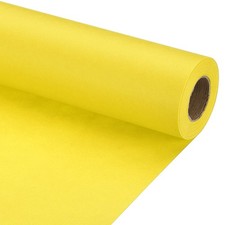 Wrapping Paper, 17" x 450"(37') 70 GSM Craft Paper Packing Paper Yellow
