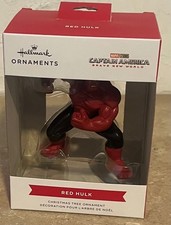 Red Hulk Hallmark Christmas Holiday Ornament Marvel Studios