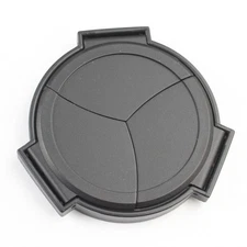 JJC - Self-Retaining Auto Lens Cap for Panasonic Lumix DMC-LX-7, Leica D-Lux6