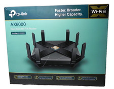TP-Link AX6000 WiFi 6 Router Archer AX6000 open return missing some accessories