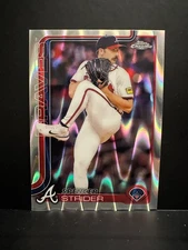 2025 Topps Chrome - RayWave Refractor #46 Spencer Strider