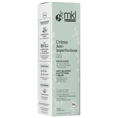 MKL Green Nature Mattierende Anti-Imperfektionen Bio-Creme 40 ml wurde speziell
