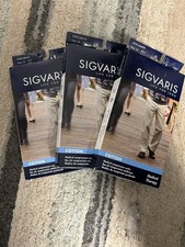 Sigvaris Medical Compression Socks 30-40mmHg Size L4 Lot Of 3