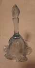 Vintage Fenton Glass Bell Paisley Pattern Salem Blue Color