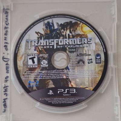 PS3 Transformers: Dark of the Moon Action & Adventure T Dolby Digital Loose Copy