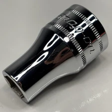 NOS Snap On Tools TWM10 1/2 Dr 6Pt Metric 10mm Flank Dr Shallow Socket USA 1991