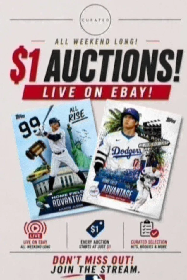 MLB Weekend Marathon! Over 1,500 Cards Raw & Graded! FREE SHIPPING!