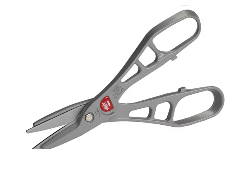 Malco Andy Snip High carbon inset steel blades Straight cut Snips