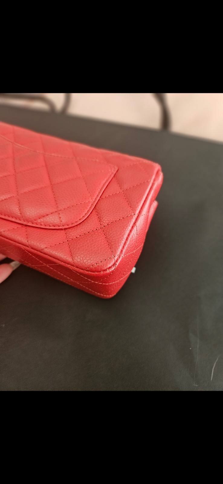 Chanel Mini Rectangular 14C Red  (PRISTINE CONDIT… - image 9