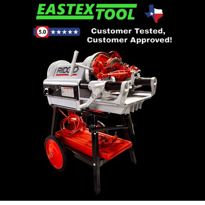 #ad RIDGID 1224 PIPE THREADING MACHINE 1 8quot; 4quot; 120VT REFURBISHED by EASTEX TOOL. $8500.00