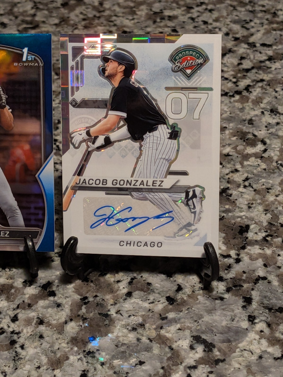 2023 Bowman Chrome Draft Blue Refractors #BDC167 Jacob Gonzalez /150 RC #X9882 view 4