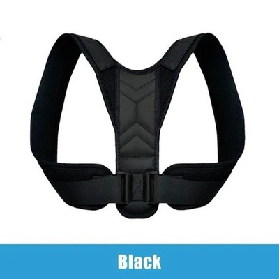 True Fit Posture Corrector Belt Adjustable Back Brace Straightener For Men Women